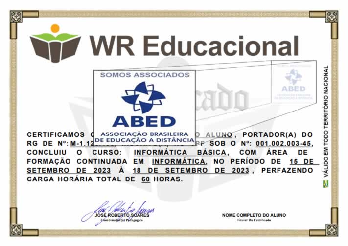 Instituição de Ensino a Distância, Associada à ABED