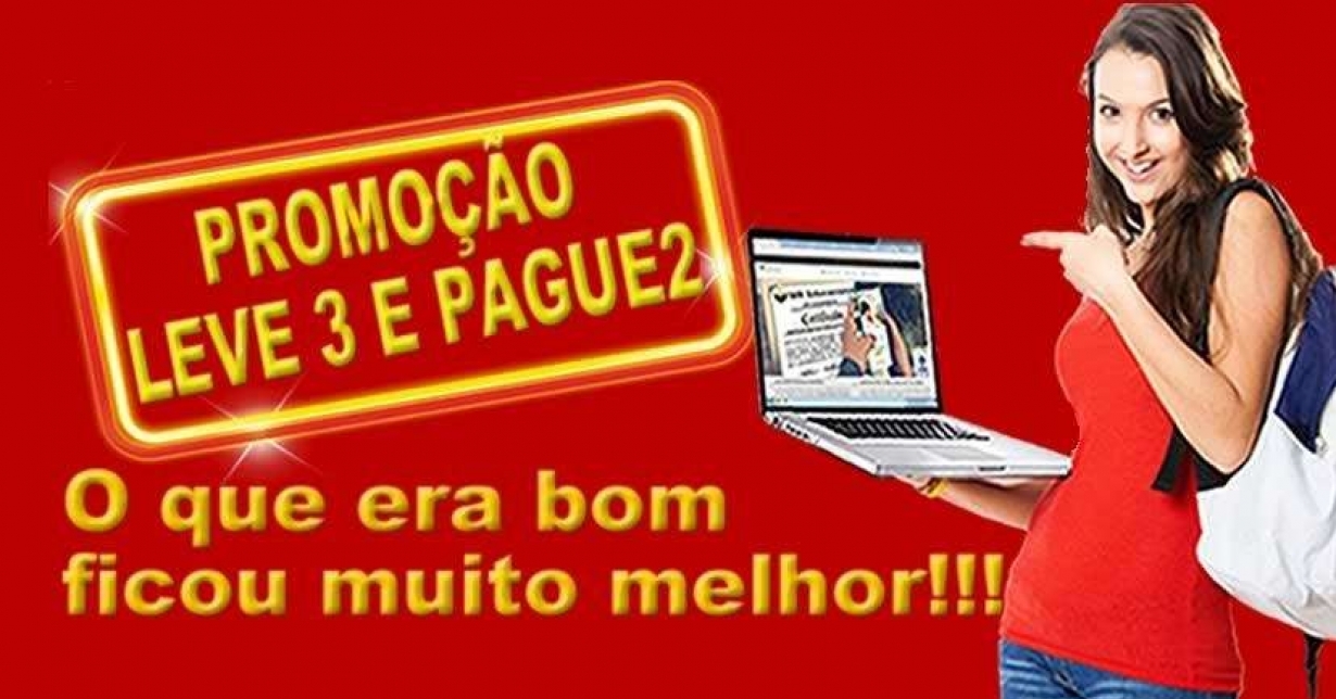 PROMOÇÃO LEVE 3 PAGUE 2