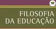 Cursos de Filosofia da Educação