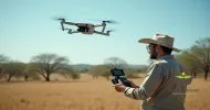 fotografia aérea com drones